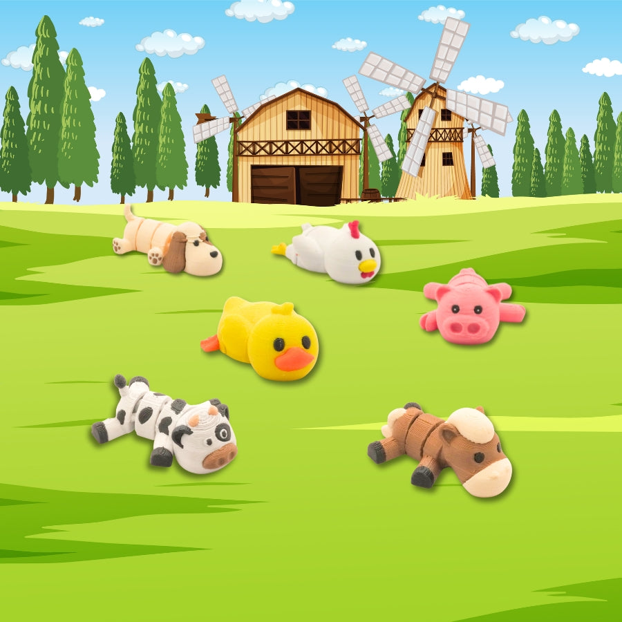 Jiggle Jug Farm Animal Pack