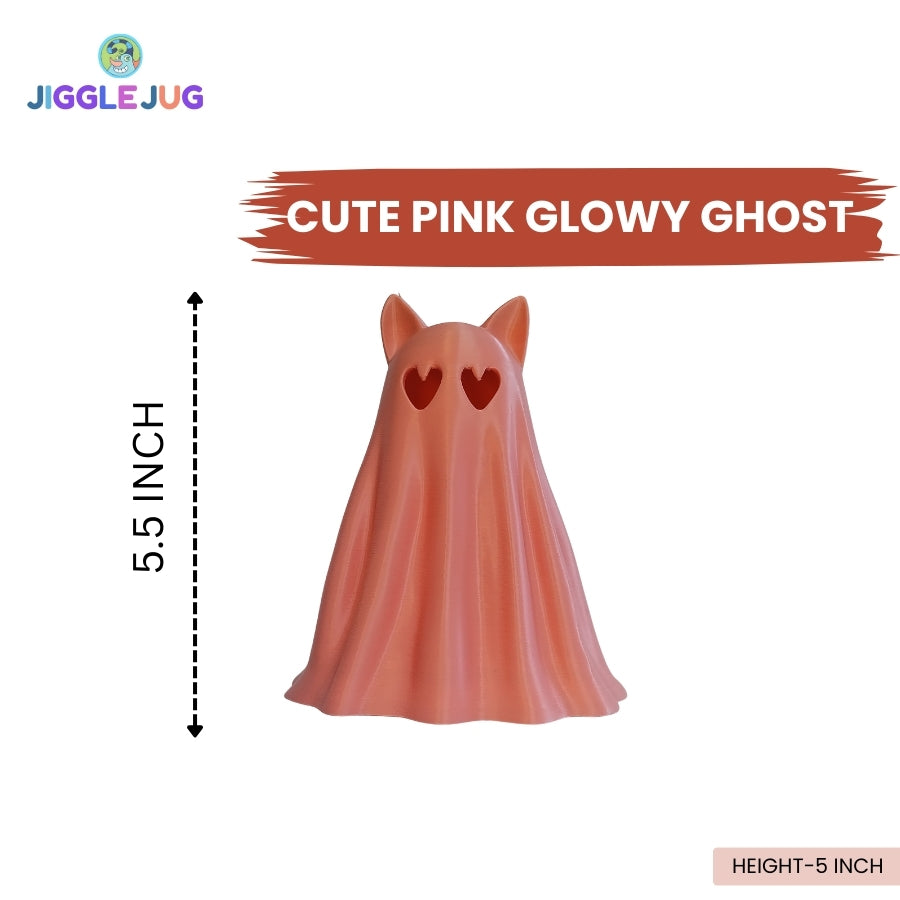 Cute Pink Glowy Ghost