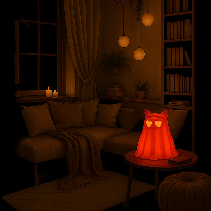Cute Pink Glowy Ghost