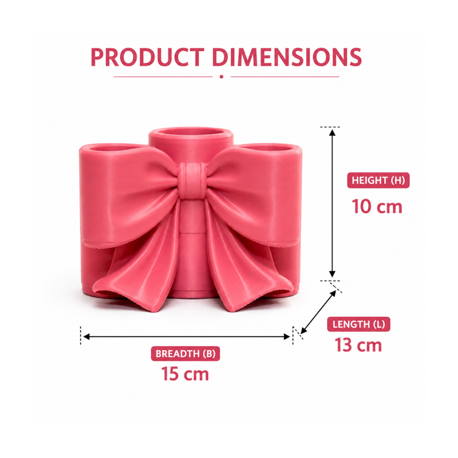 Festive Rakhi Gifting | 3D Printed Bow Organizer 🎀