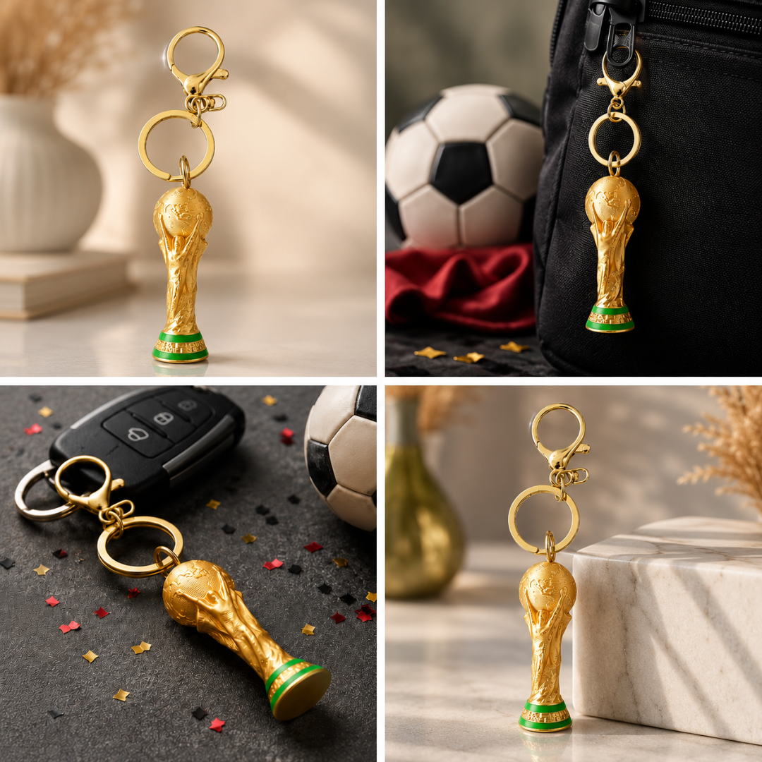 3D Trophy Keychain