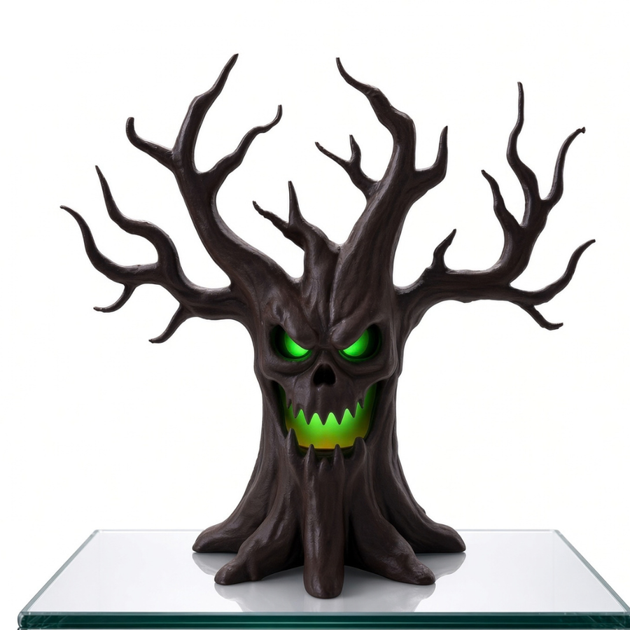 🌳 Glowing Spooky Tree
