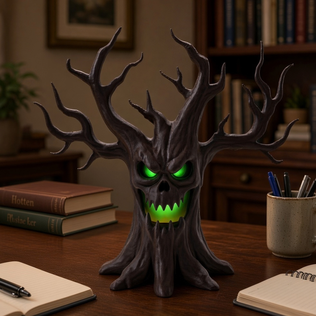 🌳 Glowing Spooky Tree
