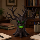 🌳 Glowing Spooky Tree