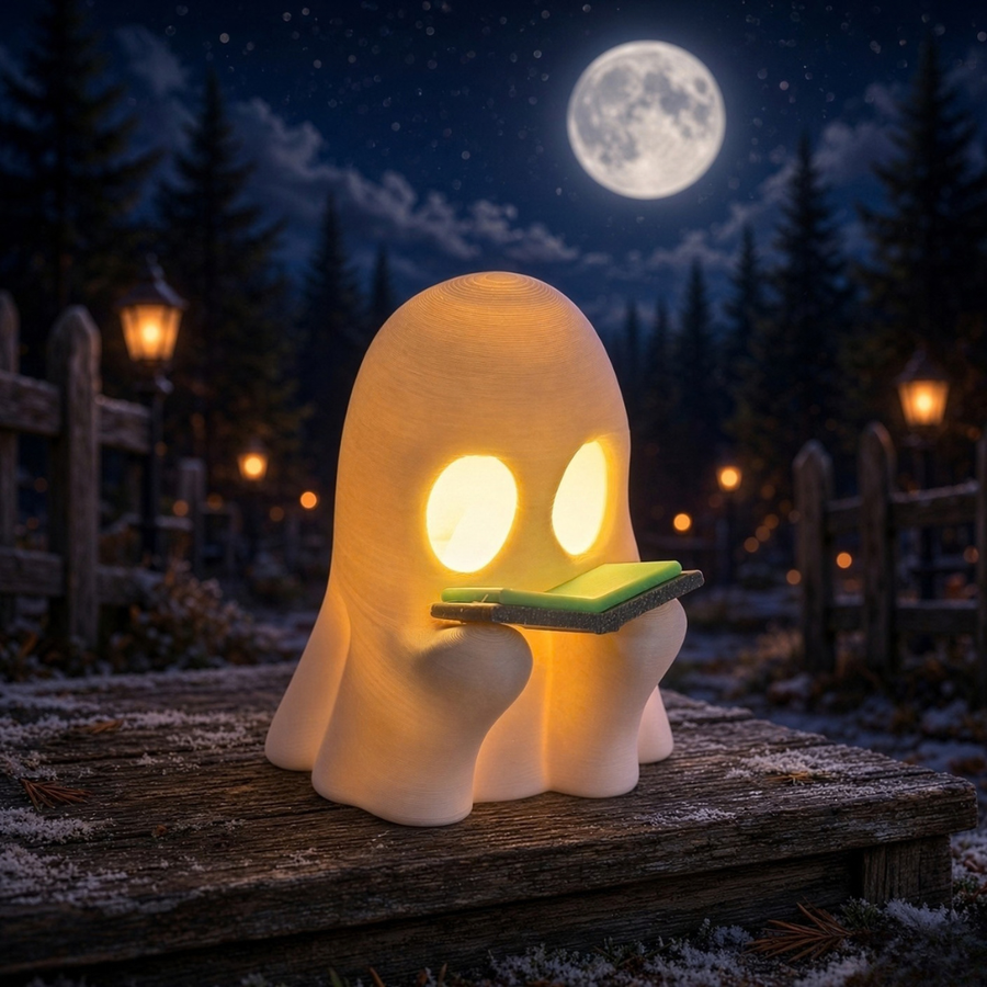 Reading Ghost Tea Light