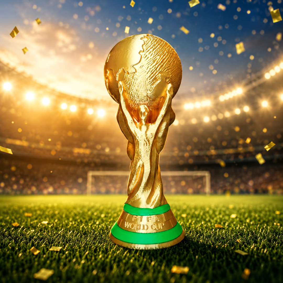 3D Big Tabletop FIFA Trophy