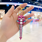 Cute Dragon 3D Printed Keychain | Backpack, School Bag & Car Key Charm | Eco-Friendly Gift by Jiggle Jug