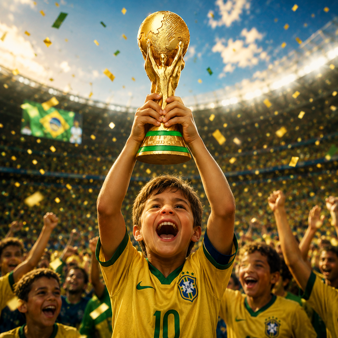 3D Big Tabletop FIFA Trophy