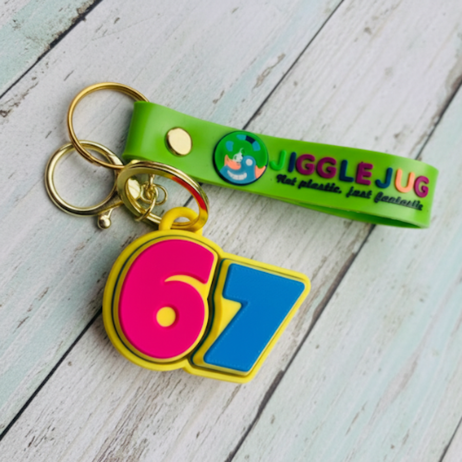 “67” Clicker & Bag Charm