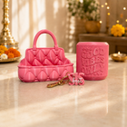 Rakhi Gift Combo for Sister | Planter, Organizer, Tufted Bag & Keychain