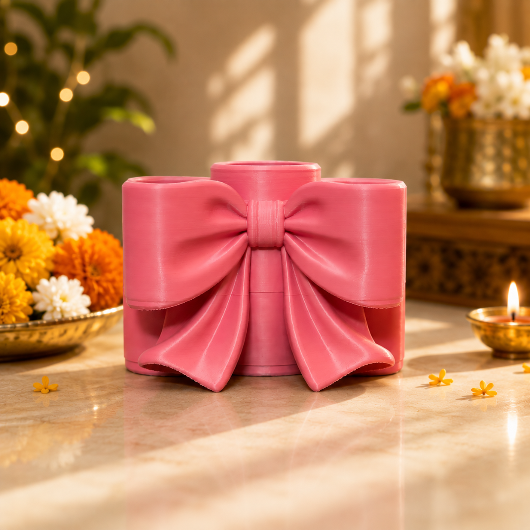 Festive Rakhi Gifting | 3D Printed Bow Organizer 🎀