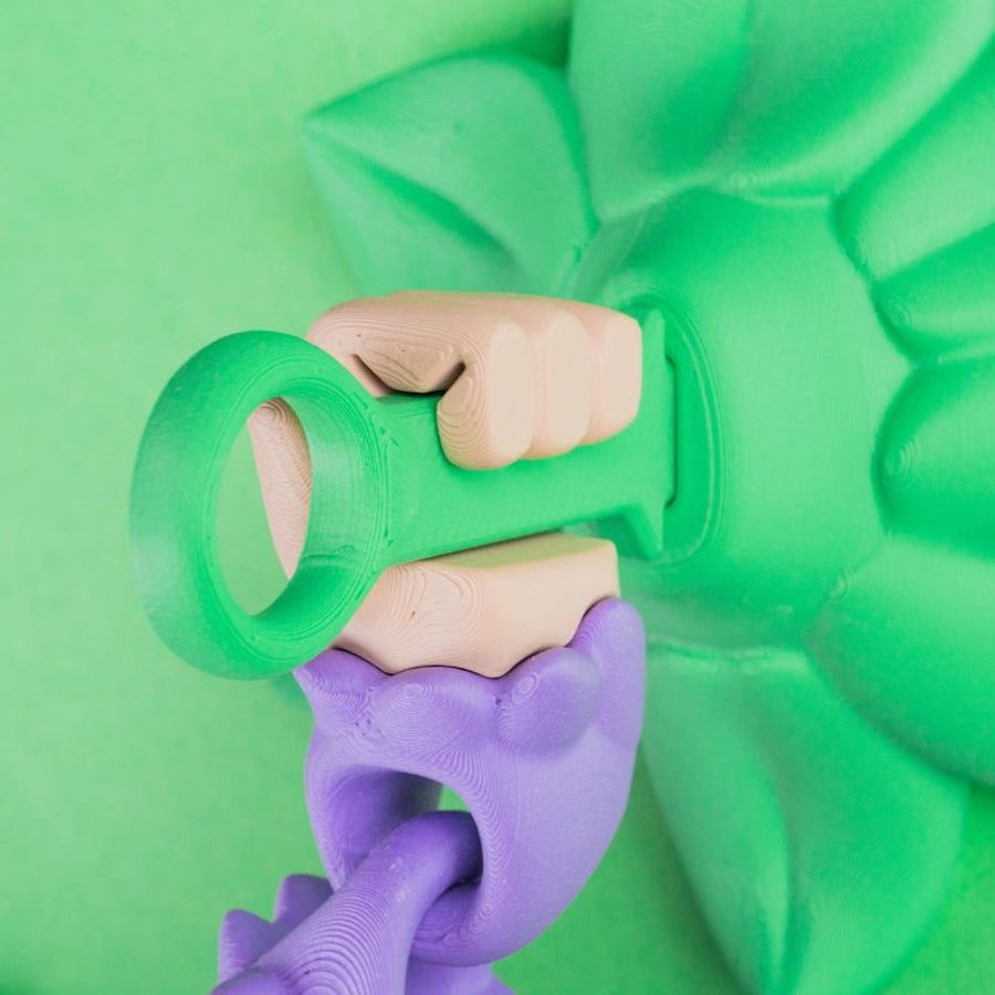 Jamun the Monkey - Set of One (Monkey+One Magnetic Flower+Banana)