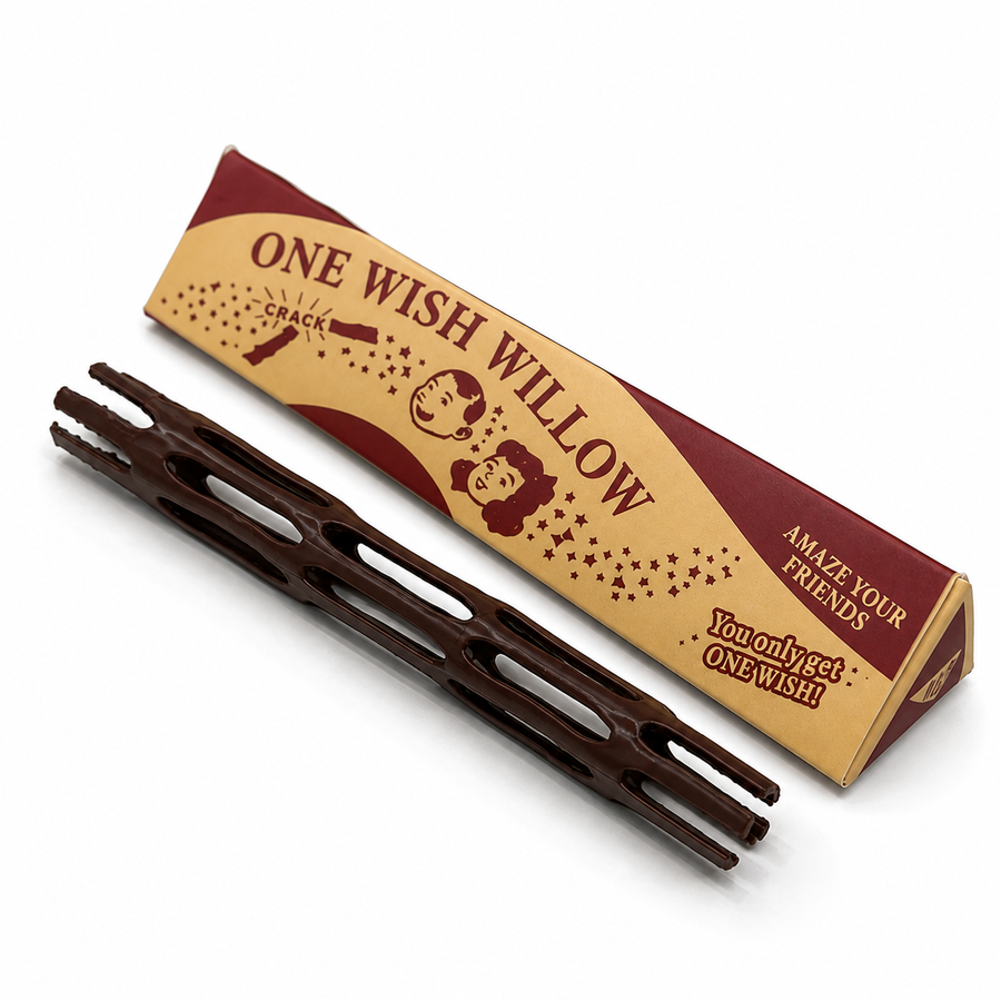 One Wish Willow Magic Wish Stick with Collector Box | Fantasy Movie-Inspired Collectible Prop & Display Piece