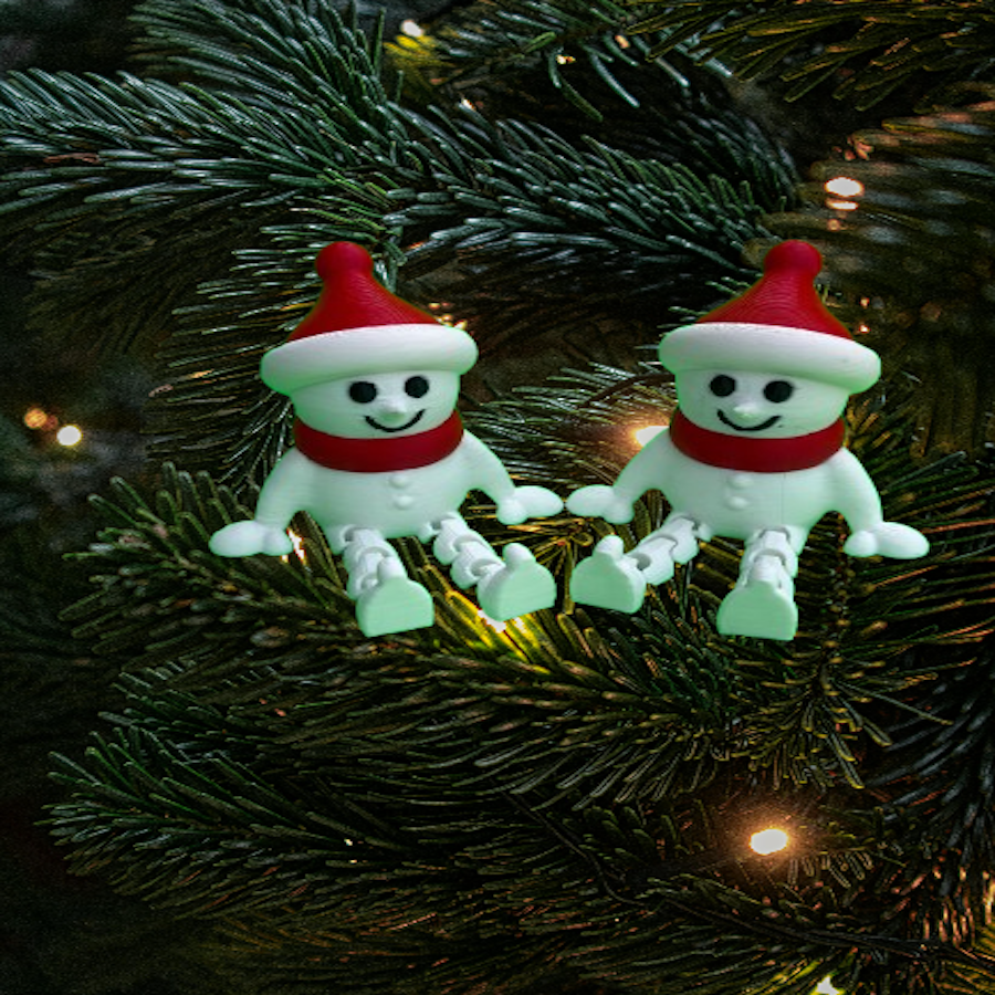 Snowmen Articulated (Pack of 2)