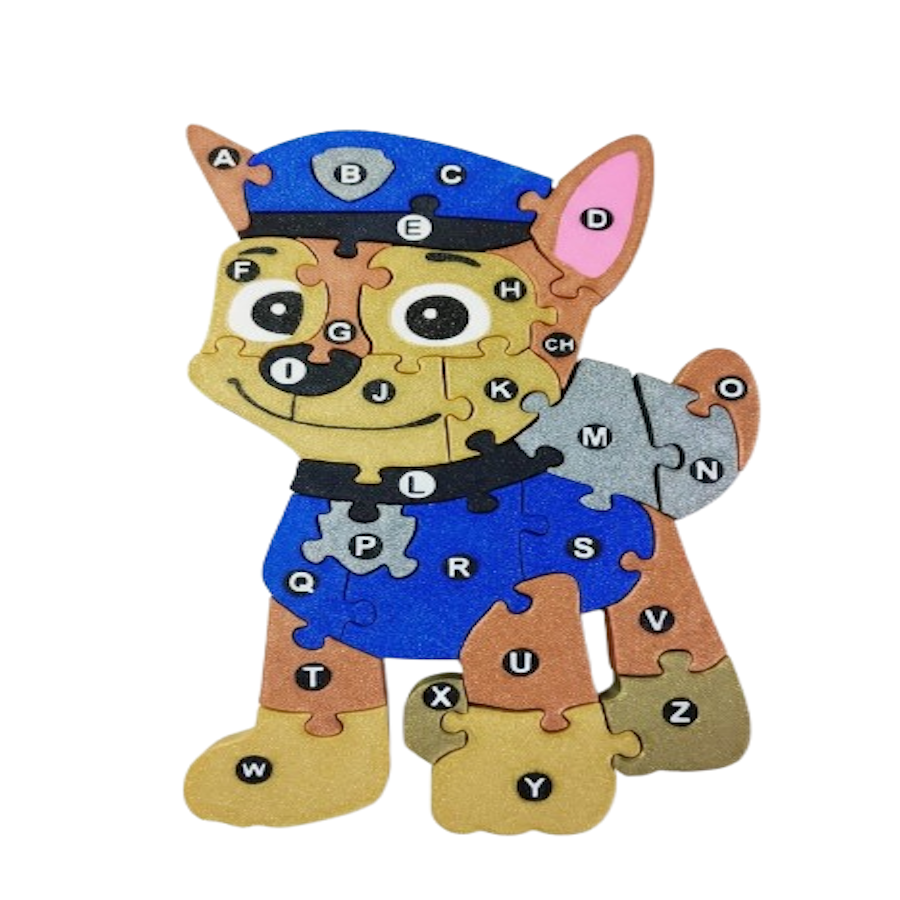 Paw Patrol Puzzle (Alphabetic)