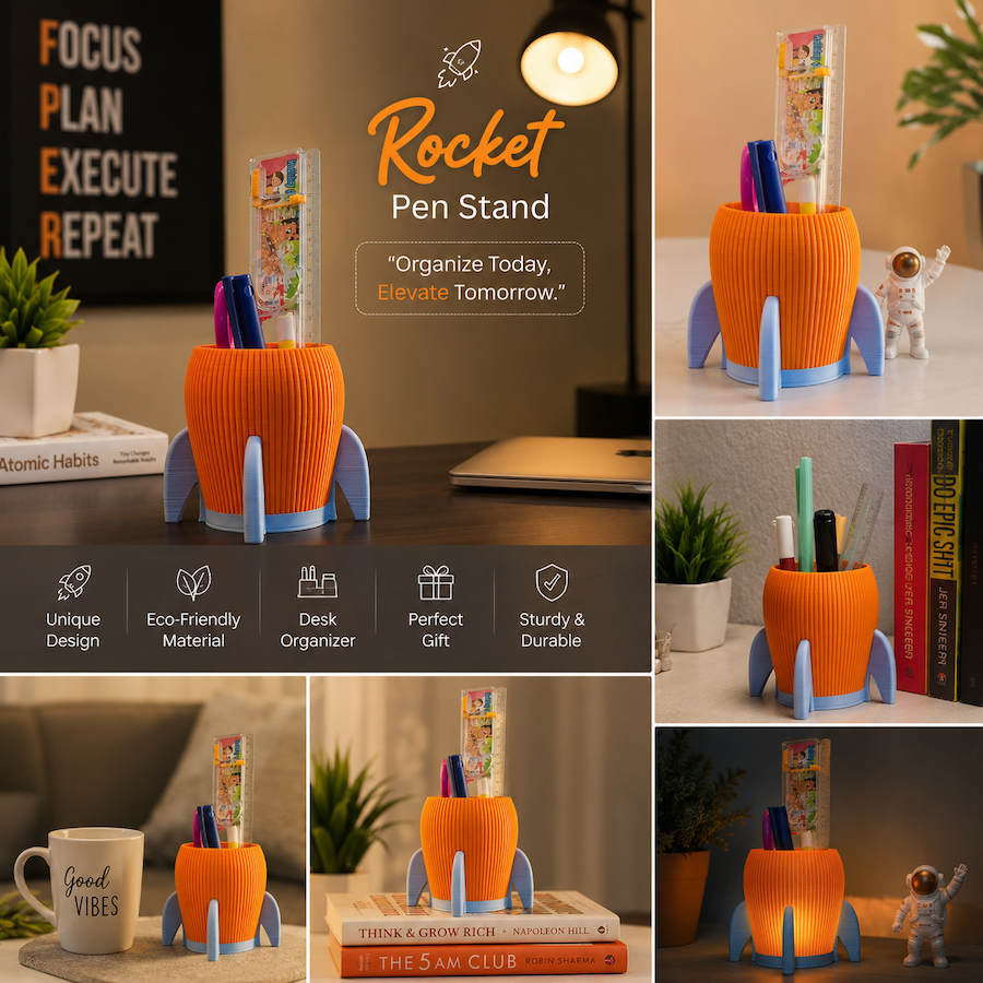 Pen Holder - Rocketry