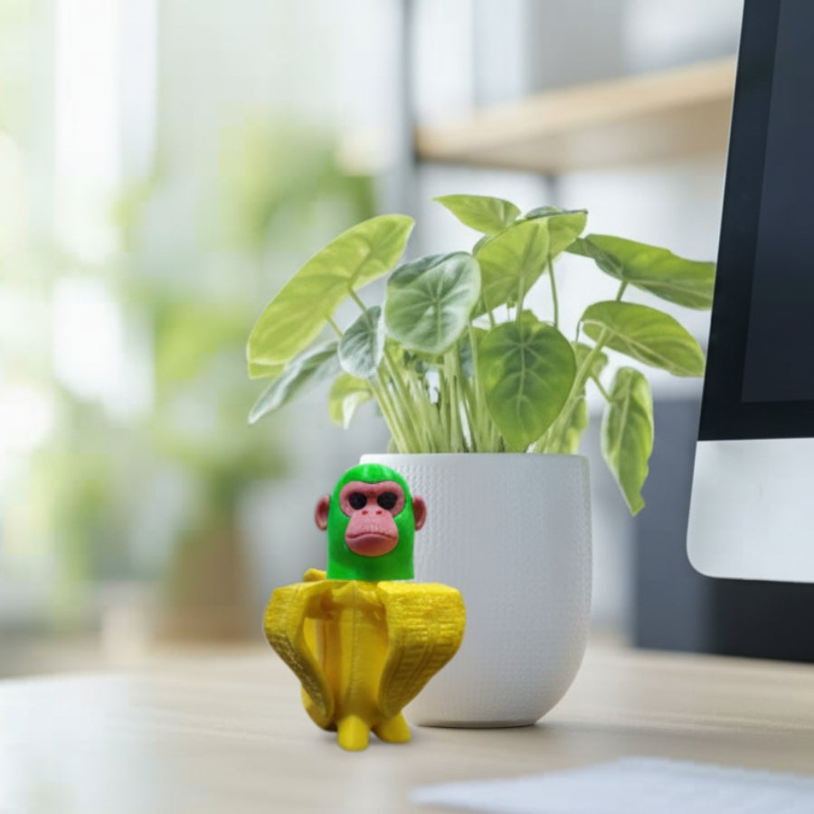 Champanji Bananini | 3D Printed Collectible Toy 🐒🍌