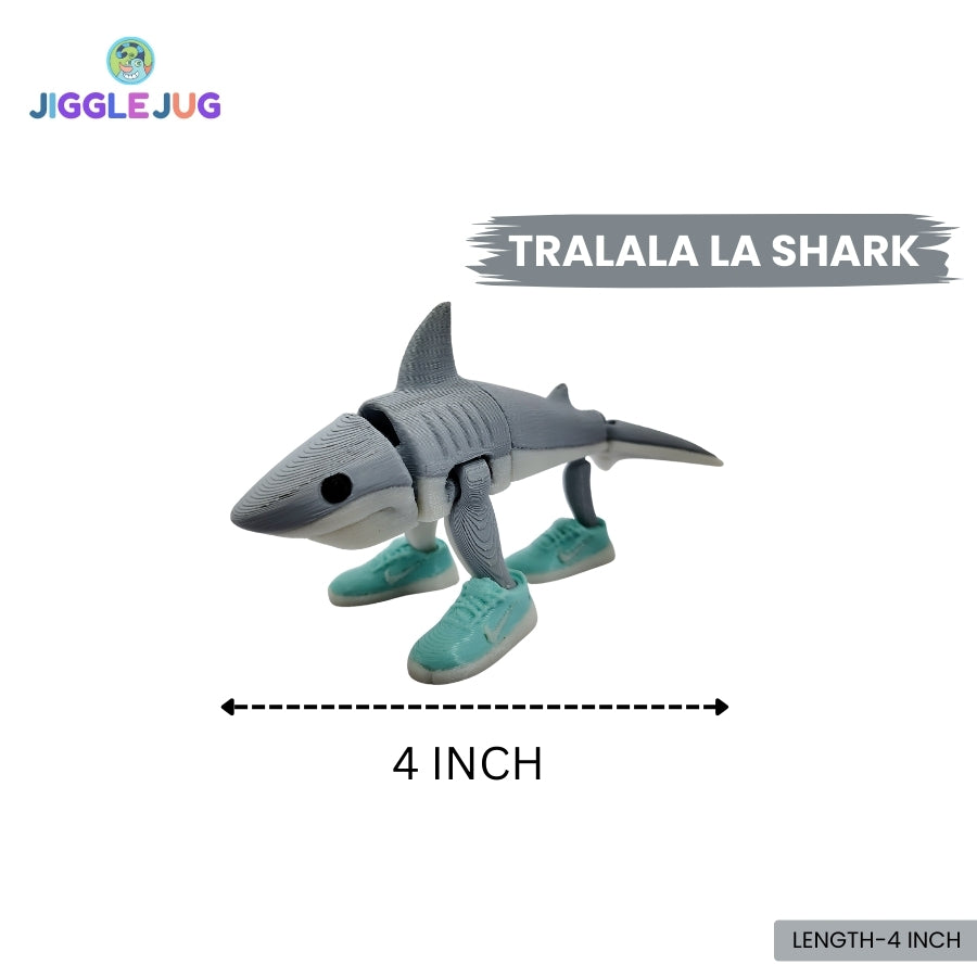 Tralala La Shark | 3D Printed Collectible Toy 🦈✨