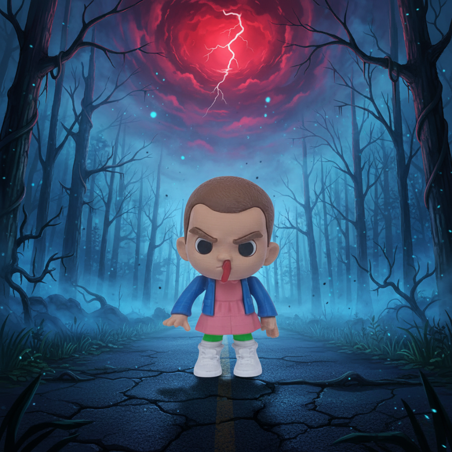 Eleven – Stranger Things Collectible Figurine (11 cm)