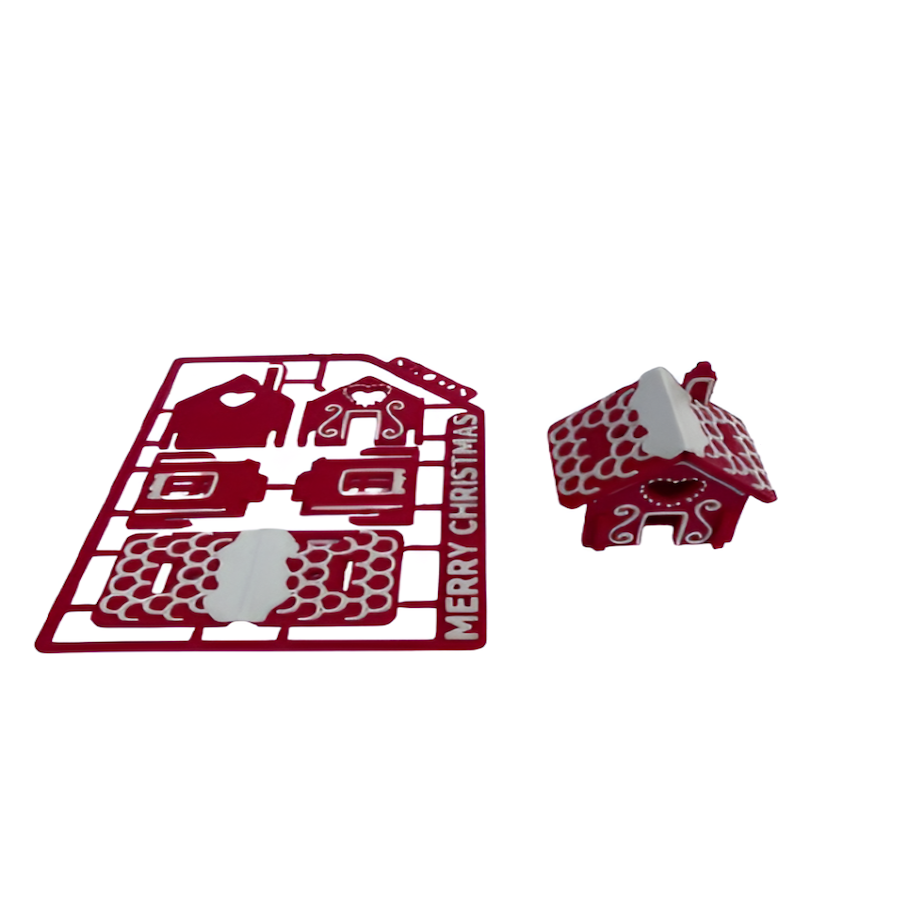 Christmas Ginger House Kit Card(Pack of 2)