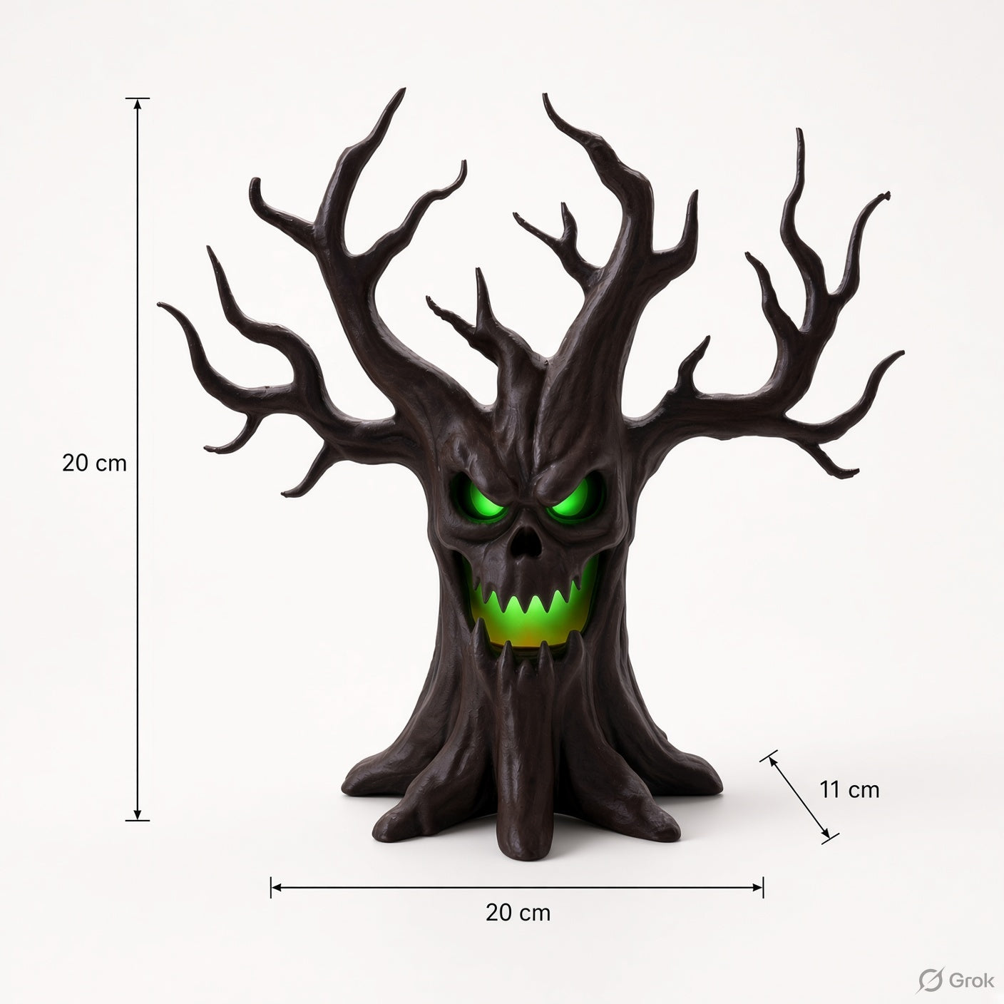 🌳 Glowing Spooky Tree