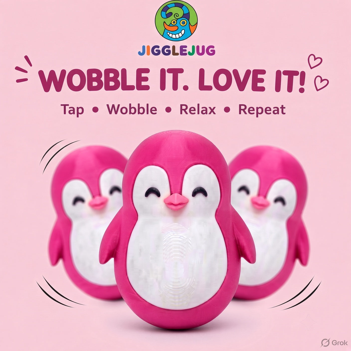 Wobbles – Cute Wobbling Penguin Toy