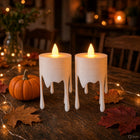 🕯️ Floating Dripping Candles | Set of 2