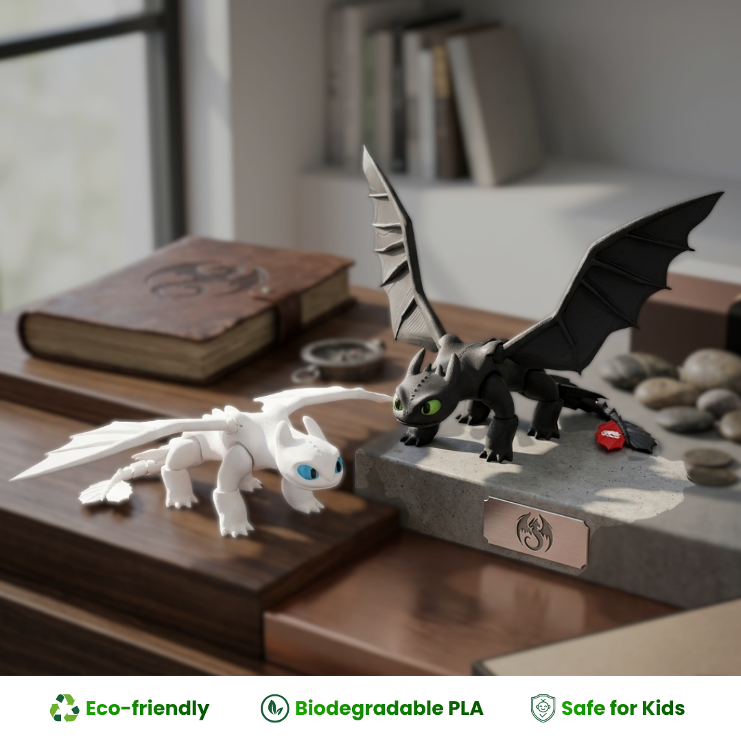 Toothless Dragon (Set of 2)