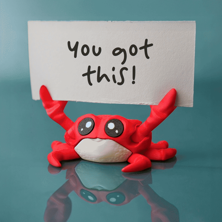 Charlie the Comfort Crab
